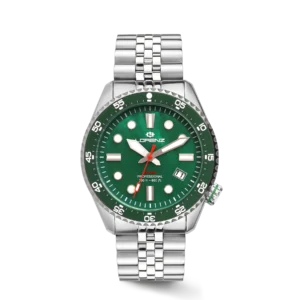 Lorenz Diver 030255GR Automatico Uomo Madreperla Verde 200m