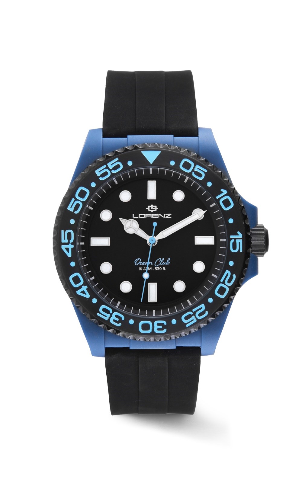 Orologio Lorenz Ocean Club 030268BB uomo diver quarzo Blue Lagoon