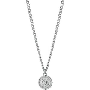 Collana Liu Jo Uomo MLJ662 Acciaio Àncora Argento Regolabile