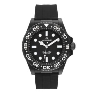 Orologio Lorenz Ocean Club 030268AA Diver Uomo TR90 Nero 40mm