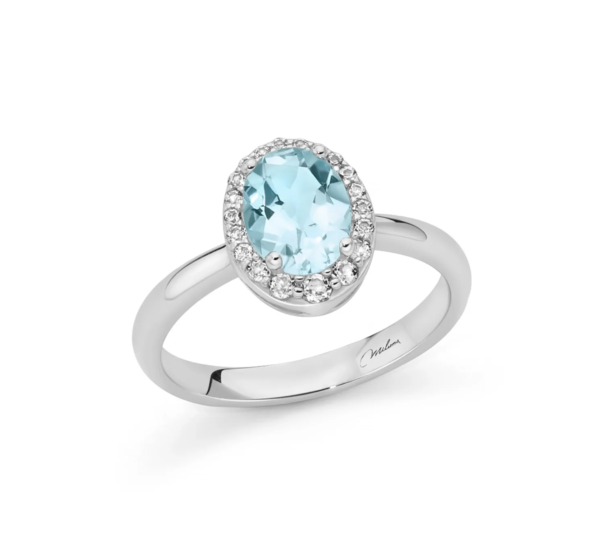 Anello Gemma del Cielo LID4250 Miluna argento con topazio azzurro ovale Anello Gemma del Cielo LID4250 Miluna argento con topazio azzurro ovale