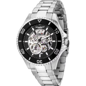 Orologio Sector 230 R3223161026 da uomo automatico cassa acciaio silver