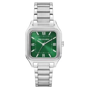 Orologio Trussardi T-Quadro R2453178002 da uomo cassa acciaio silver
