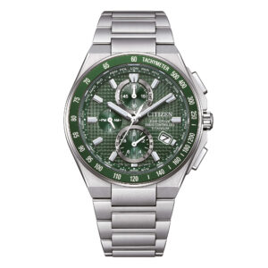 Citizen Radiocontrollato AT8398-53X Super Titanio quadrante verde