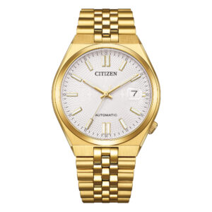 Citizen Tsuyosa NK0022-50A automatico dorato quadrante bianco